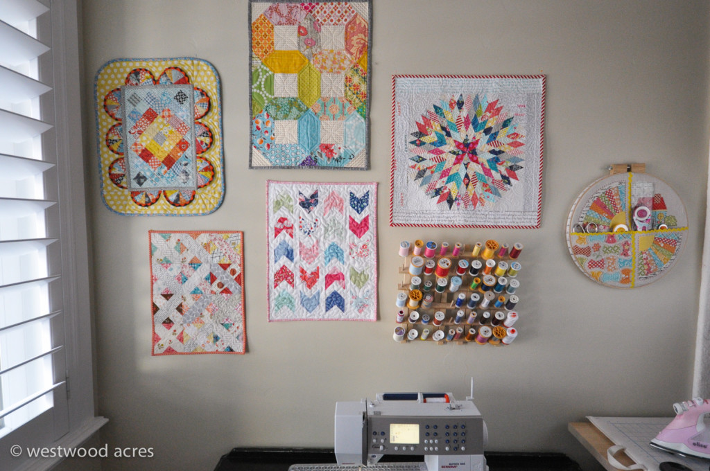 Collection of Mini Quilts as Wall Hangings